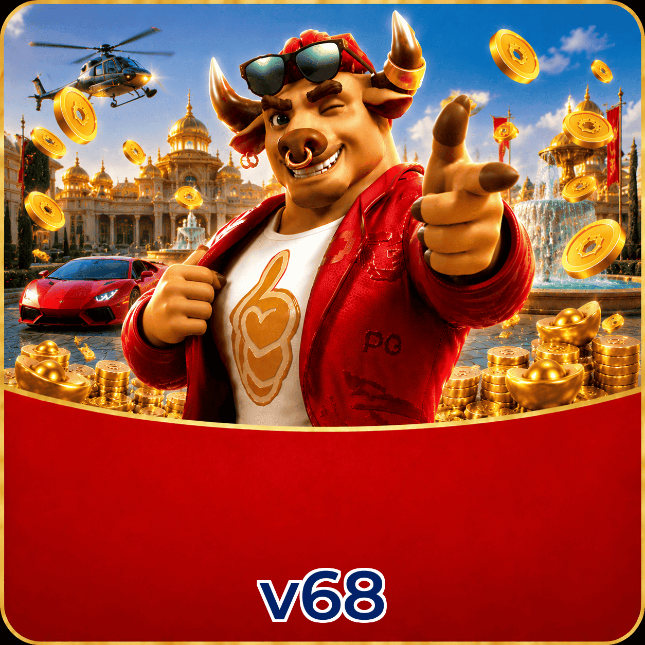 v68 Logo Oficial